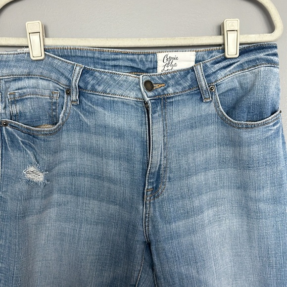 Cosmic Blue Love Violetta Jeans - Boyfriend High Rise - Picture 2 of 10